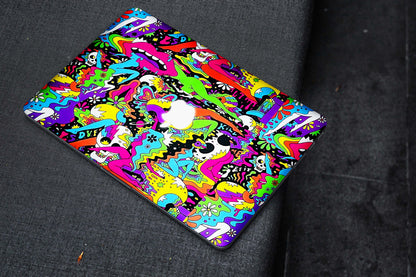 Adult Drama Graffiti 3D Textured Laptop Skin