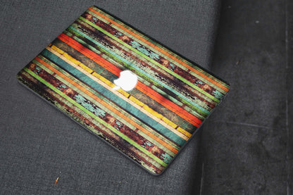 Sober Rustic Line Matte Finish Laptop Skin