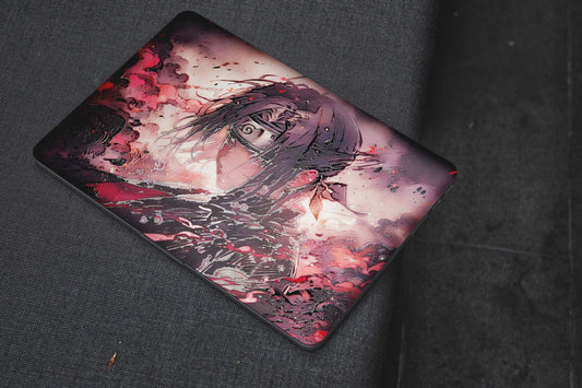Itachi Poster Anime 3D Textured Laptop Skin