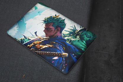 Roronoa Zoro One Piece Anime 3D Textured Laptop Skin