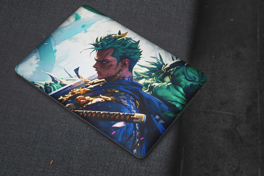 Roronoa Zoro One Piece Anime 3D Textured Laptop Skin