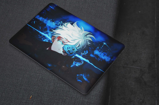 Satoru Gojo Anime 3D Textured Laptop Skin