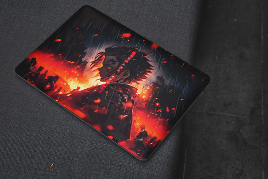 Kamado Tanjiro Demon Slayer Anime 3D Textured Laptop Skin