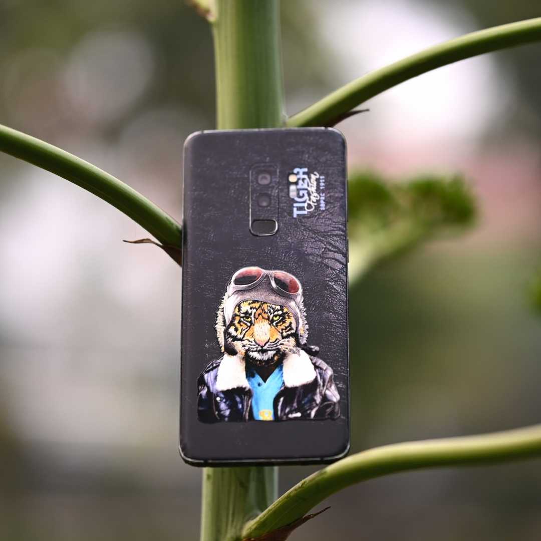 Rider Tiger 3D Textured Phone Skin - Skinly