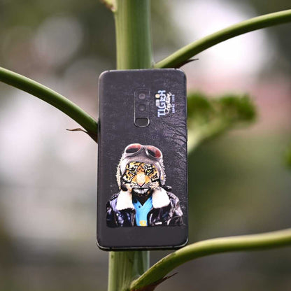 Rider Tiger 3D Textured Phone Skin - Skinly