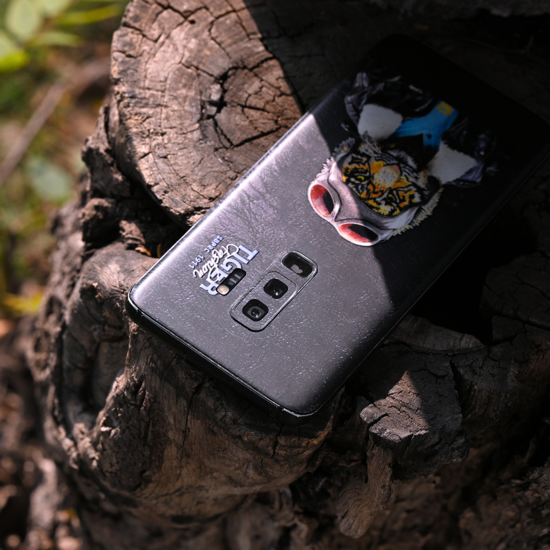 Rider Tiger 3D Textured Phone Skin - Skinly