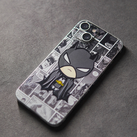 Toon Batman 3D Textured Phone Skin - Skinly