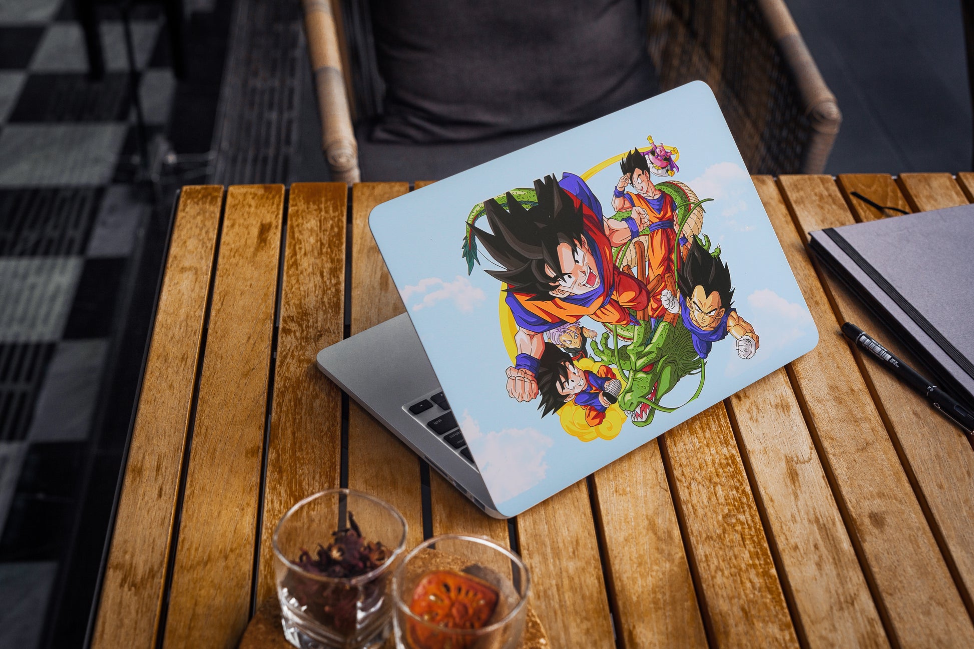 Dragon Ball Z 3D Textured Laptop Skin - Skinly