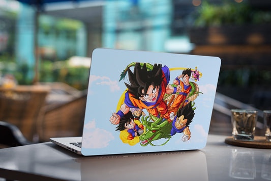 Dragon Ball Z 3D Textured Laptop Skin