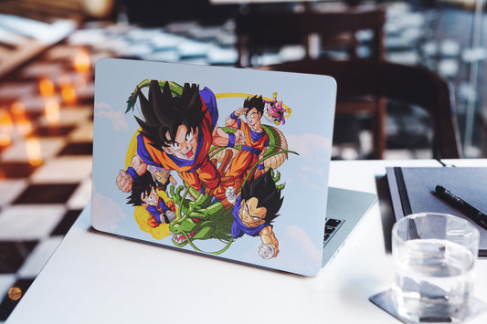 Dragon Ball Z 3D Textured Laptop Skin