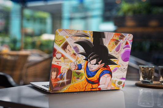 Goku DBZ 3D Textured Laptop Skin - Skinly