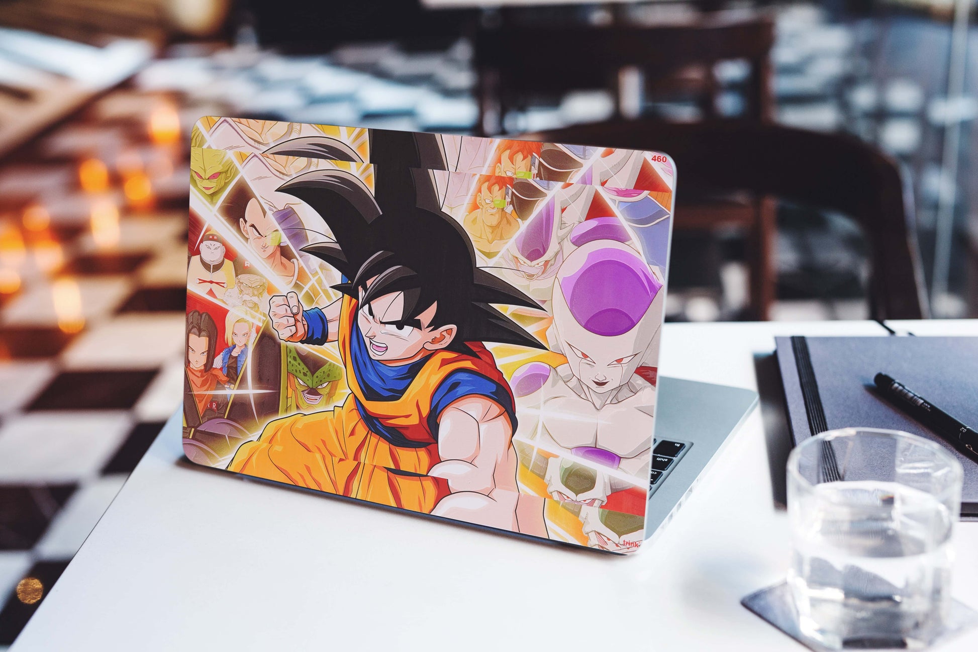 Goku DBZ 3D Textured Laptop Skin - Skinly