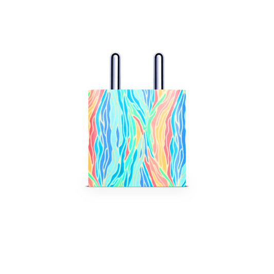 Blue Sober Finish Skin For Charger