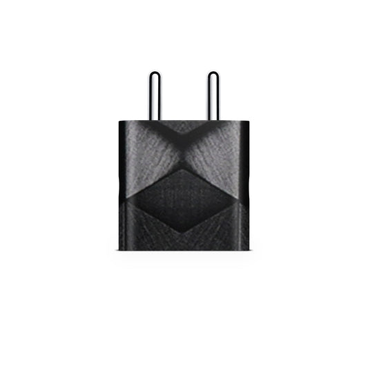 Black Triangle Affair Matte Finish Skin For Charger