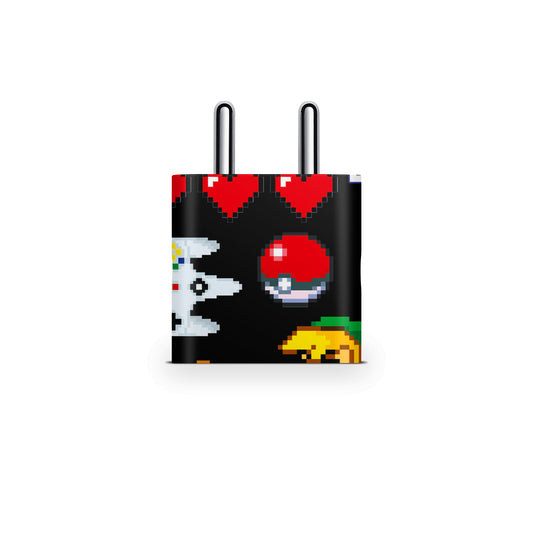 Gaming Sticker Graffiti Matte Finish Latest Skin For Charger