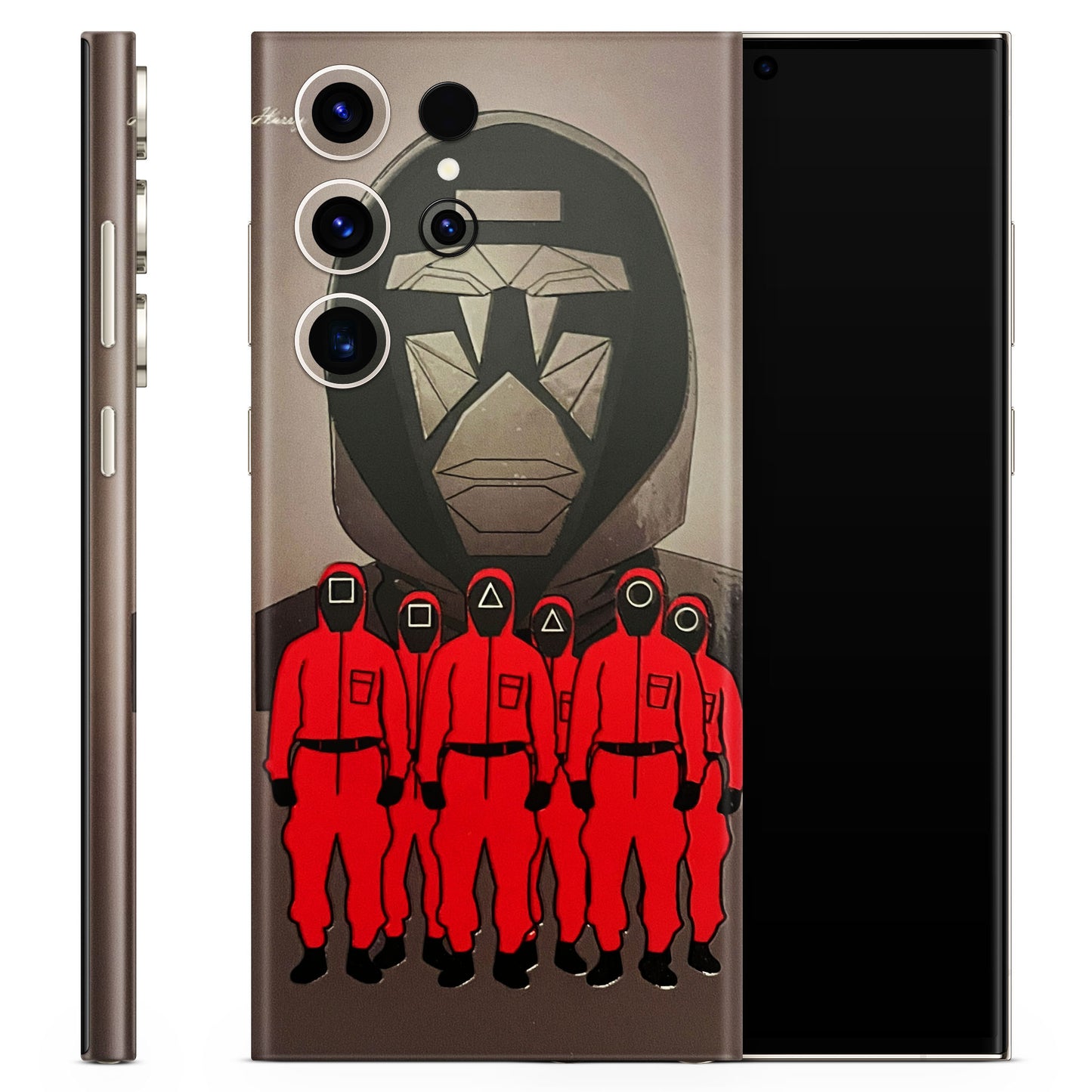 Squid Game Hero 3D Textured Phone Skin