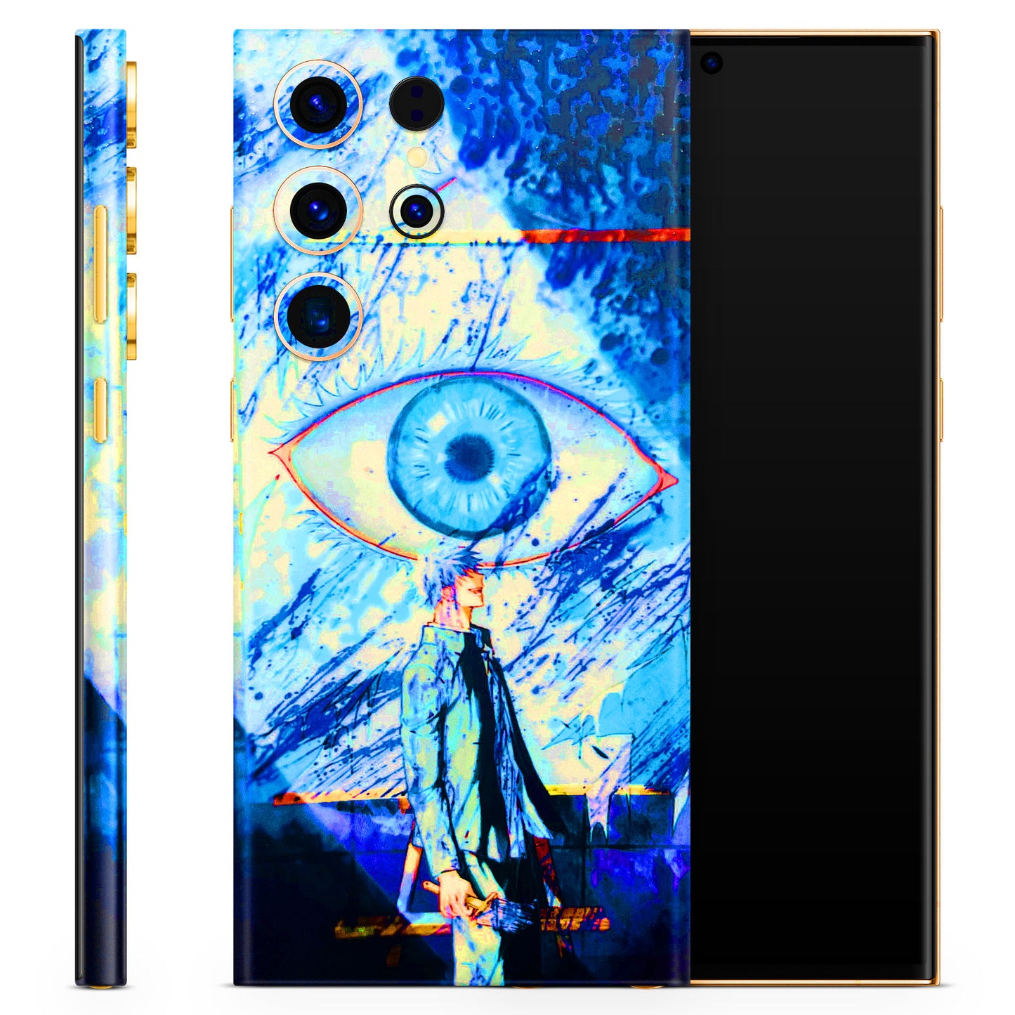 Gojo Satoru evil eye 3D Finish Phone Skin