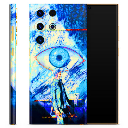 Gojo Satoru evil eye 3D Finish Phone Skin