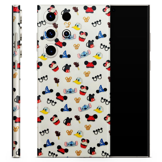 Minnie Mouse & Donald Doodles Phone Skins - Skinly