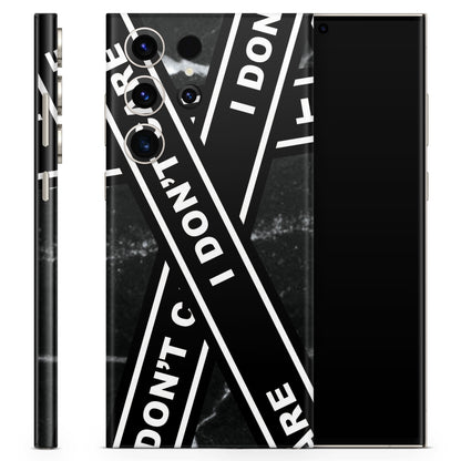 I Don't Care Matte Finish Latest Phone Skin