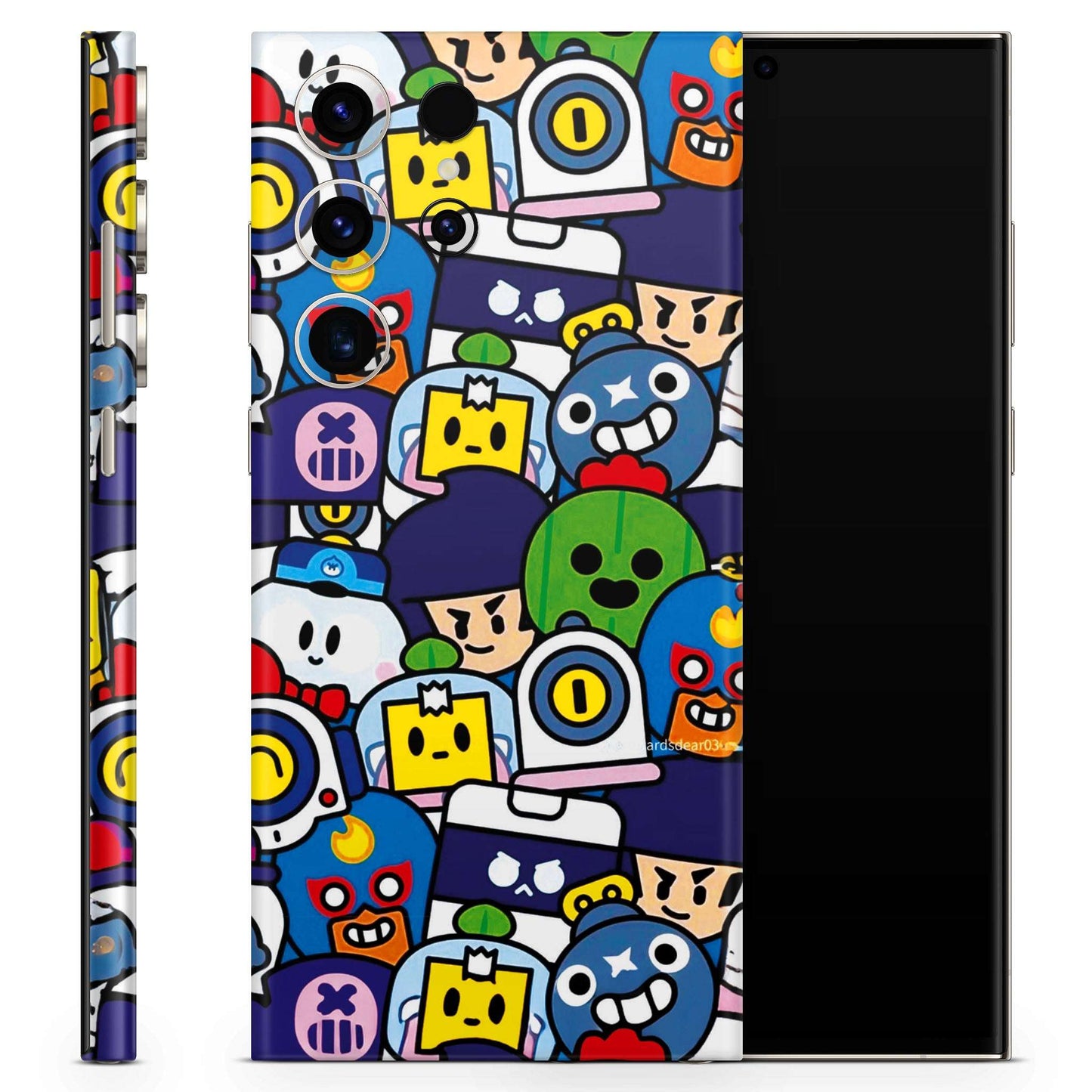 Brawl Stars 3D Textured Latest Phone Skin