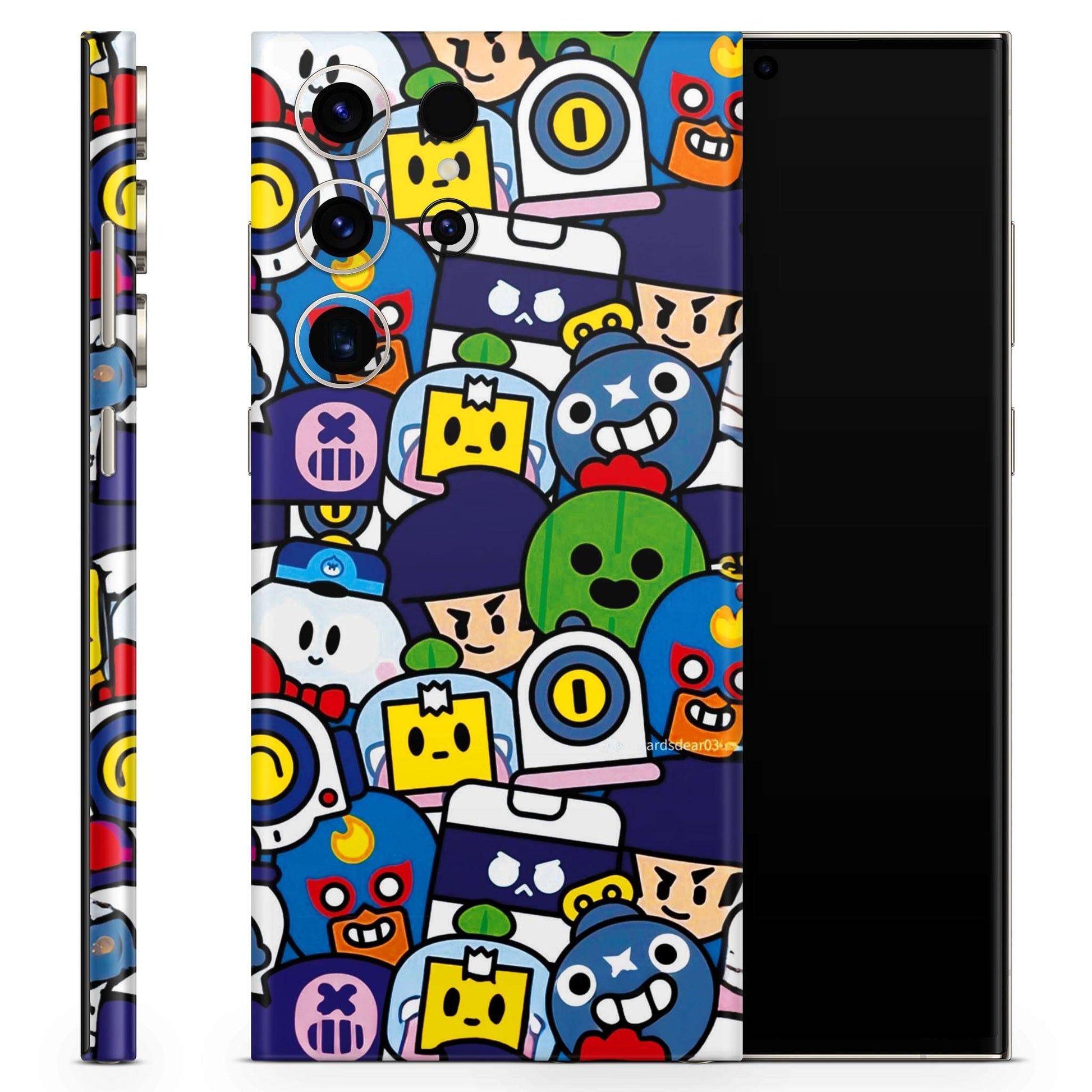 Brawl Stars 3D Textured Latest Phone Skin