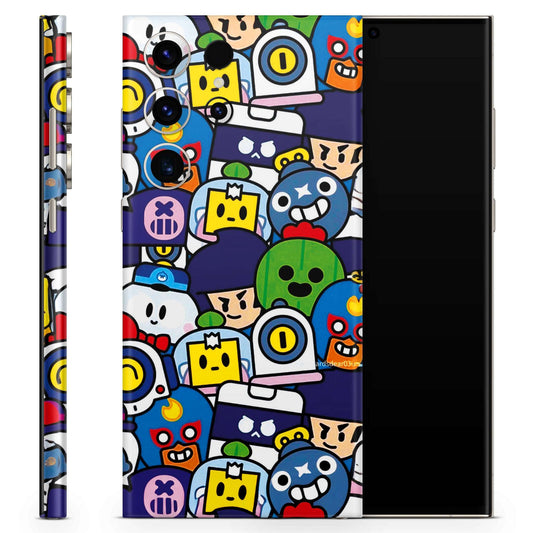 Brawl Stars 3D Textured Latest Phone Skin