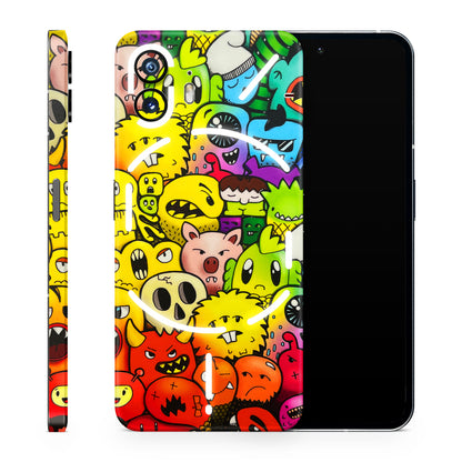 Angry Funkies 3D Textured Phone Skin - Skinly