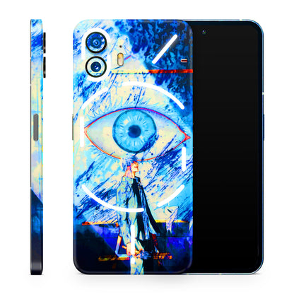Gojo Satoru evil eye 3D Finish Phone Skin