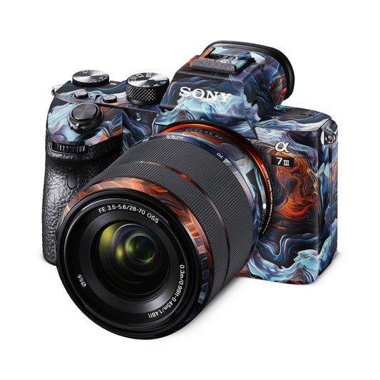 Wave Art Form Matte Finish Camera Skin