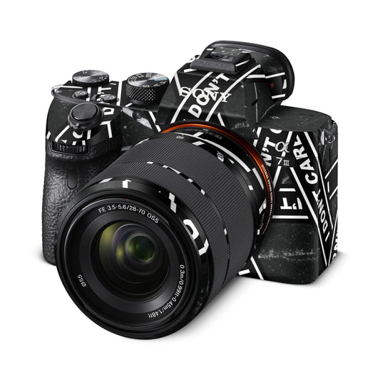 I Don't Care Matte Finish Camera Skin
