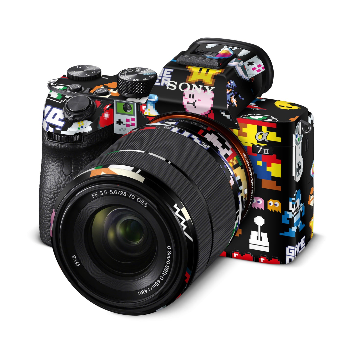 Gaming Sticker Graffiti Matte Finish Camera Skin