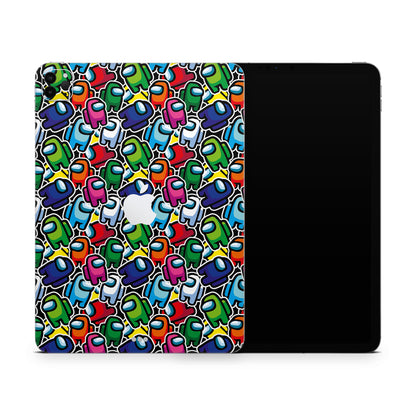 Among us Colourful Matte Finish Skin For iPad/Tablet