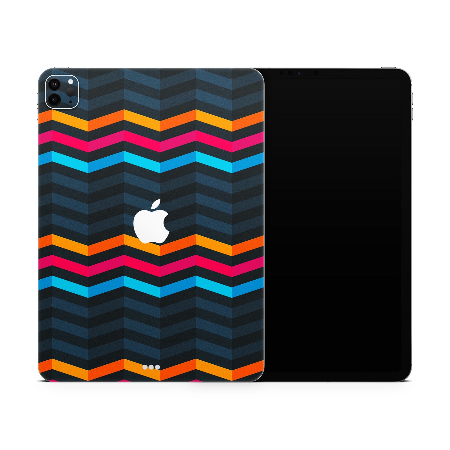 Zig Zag Line Pattern Matte Finish Skin For iPad/Tablet