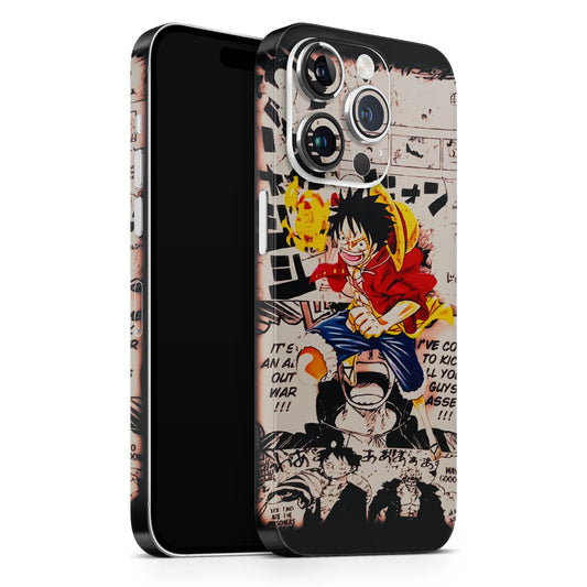 Luffy Anime Race Matte Finish Phone Skin