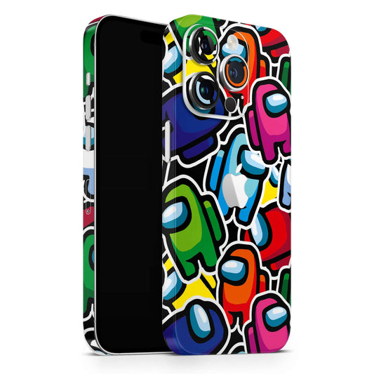 Among Us Colourful Matte Finish Latest Phone Skin