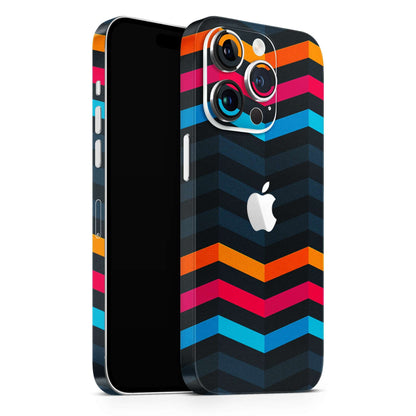 Zig Zag Line Pattern Matte Finish Latest Phone Skin