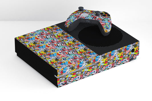 Xbox Series S Popular Brands Logo Graffiti Finish Skin