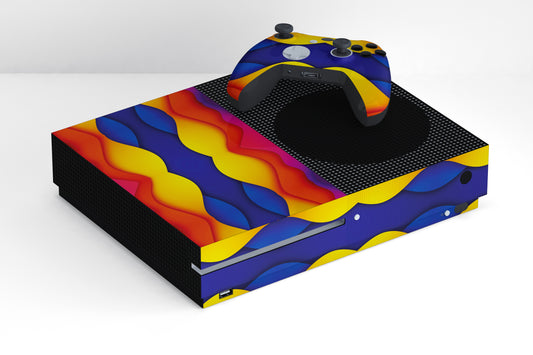 Xbox Series S Colourful Abstract Pattern Matte Finish Skin