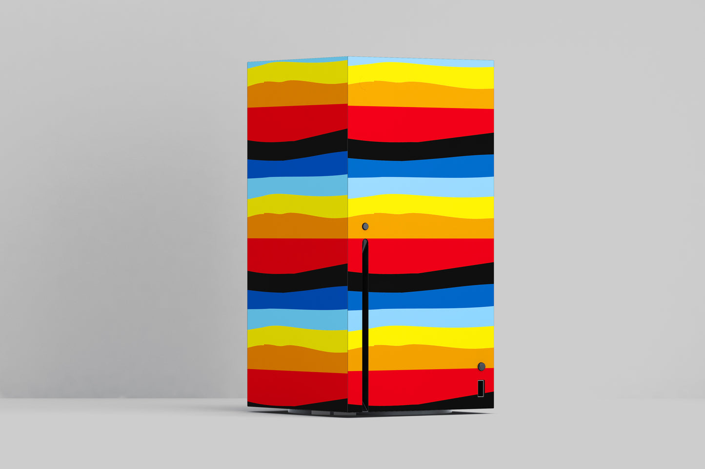 Xbox Series X Colourful Striped Matte Finish Skin