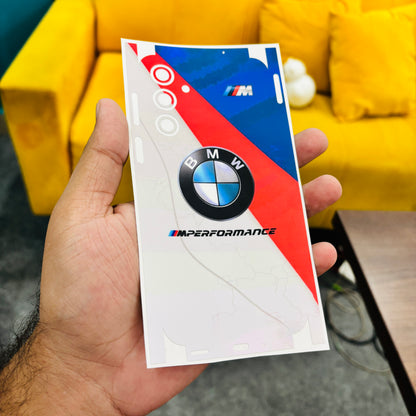 BMW Logo Performance Matte Finish Phone Skin