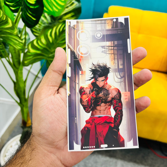 In the streets of Japan Matte Finish Phone Skin