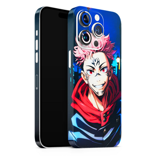 Yuji Itadori Funny Face Anime Matte Finish Phone Skin