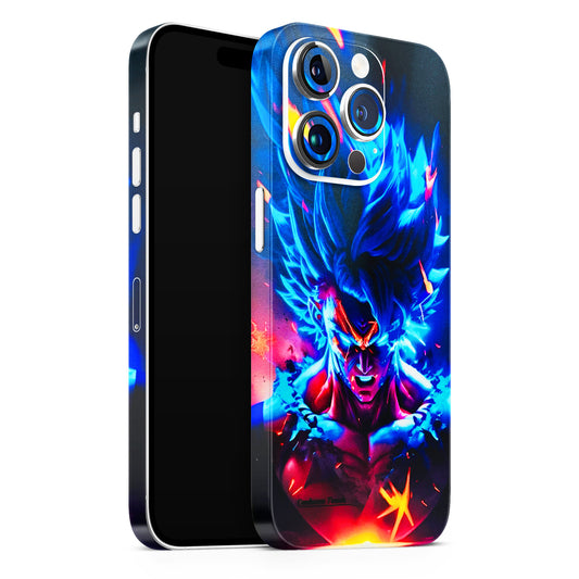 Angry Goku Dragon Ball Anime Matte Finish Phone Skin