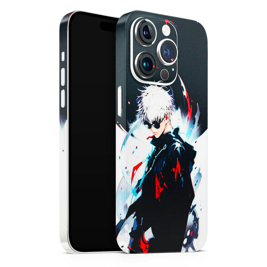 Gojo Powerful Charater Kaisen Anime Matte Finish Phone Skin