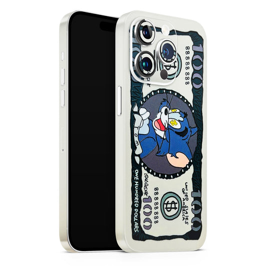 Tom Hundred Dollar 3D Embossed Phone Skin