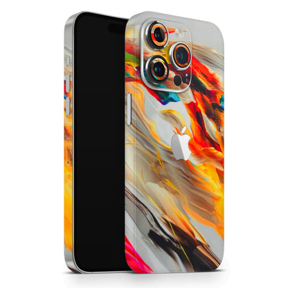 Acrylic Paint Matte Finish Phone Skin