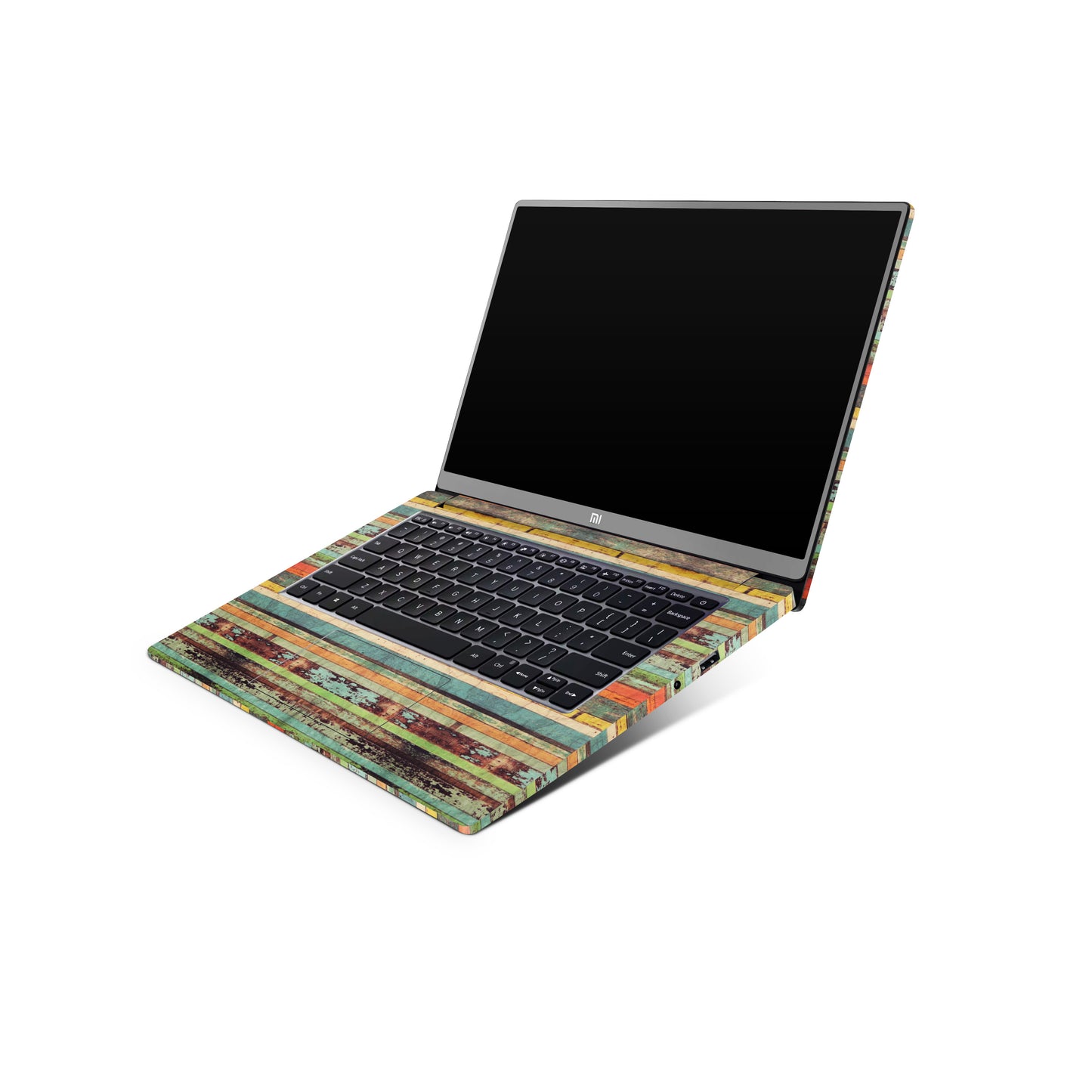 Sober Rustic Line Matte Finish Laptop Skin