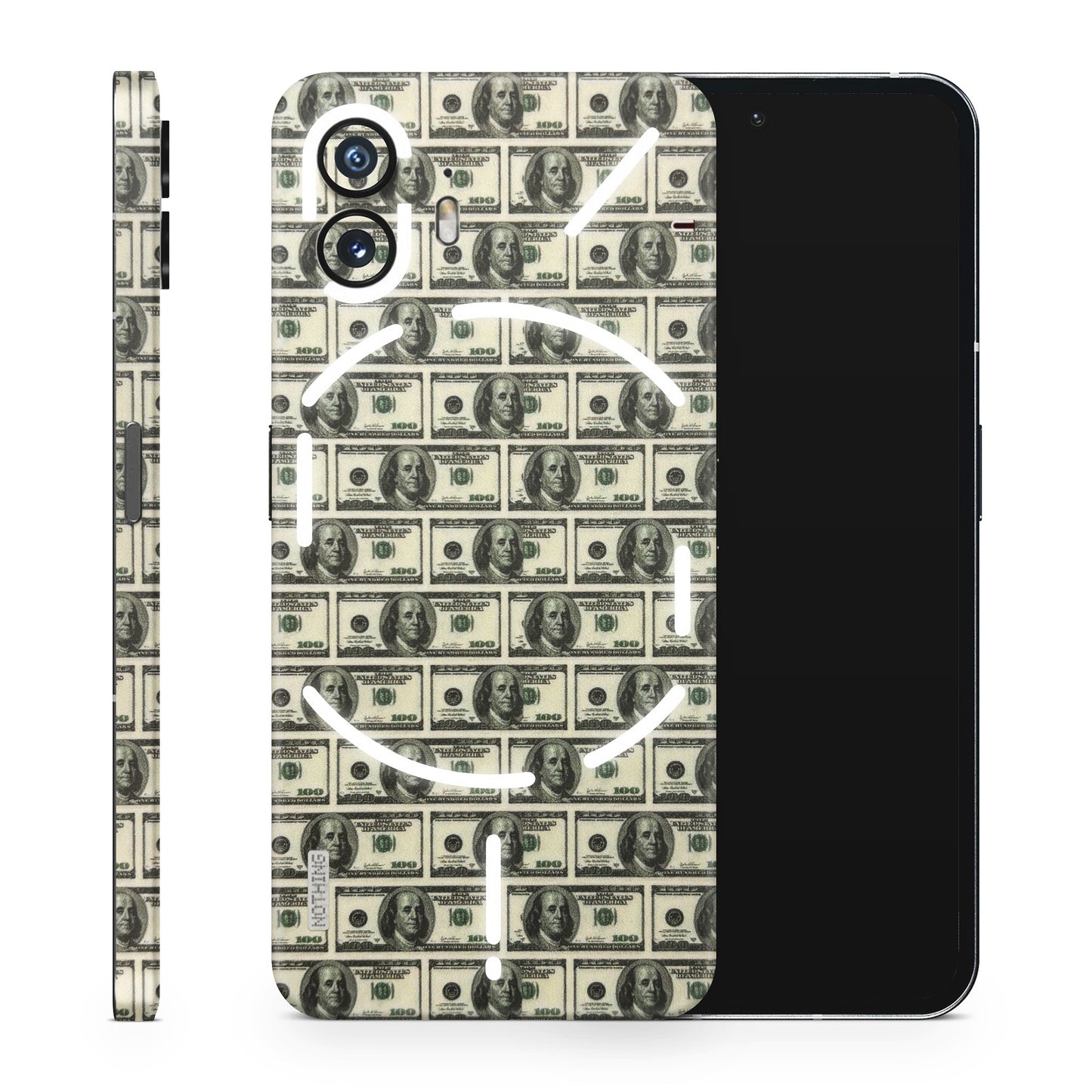 I Love Dollars Matte Finish Phone Skin