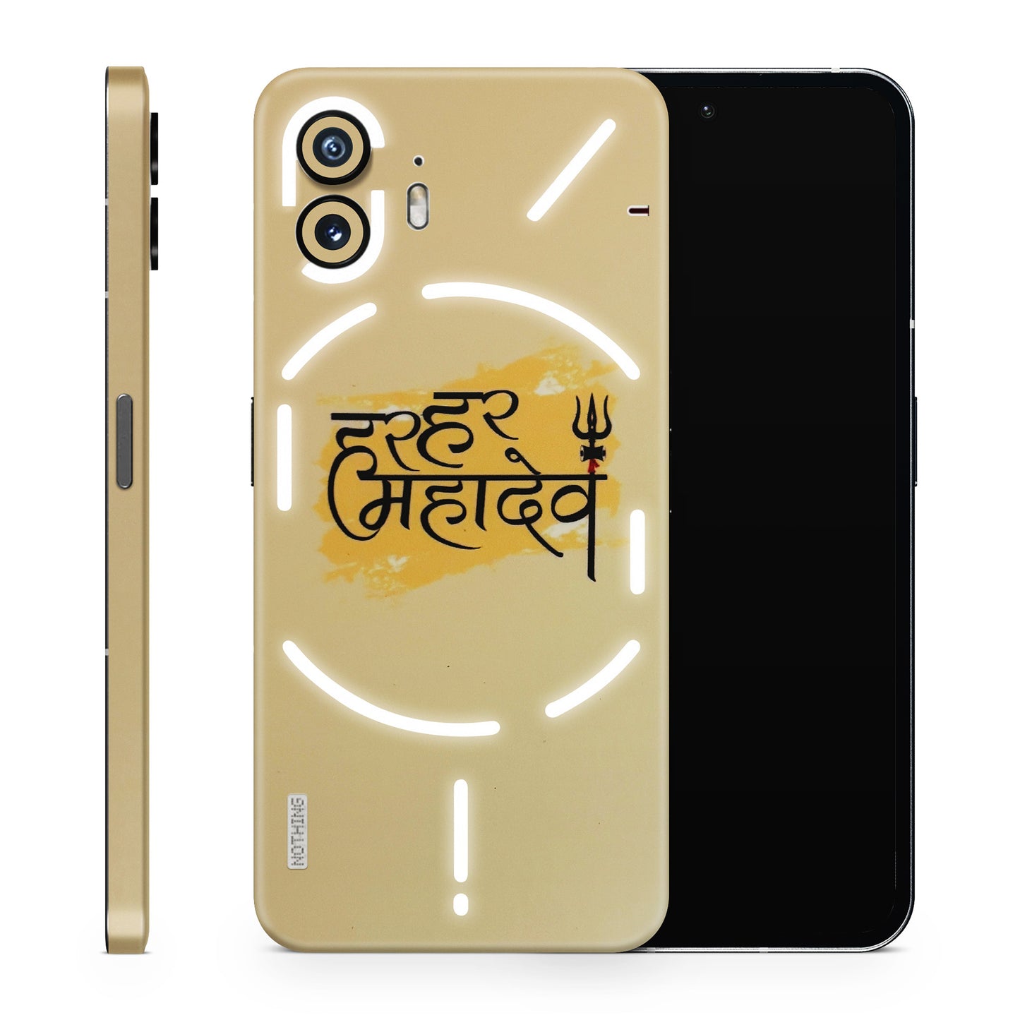 Har Har Mahadev Matte Finish Phone Skin